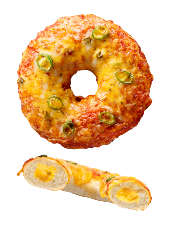 Pizza Donut Jalapeño - Cheddar