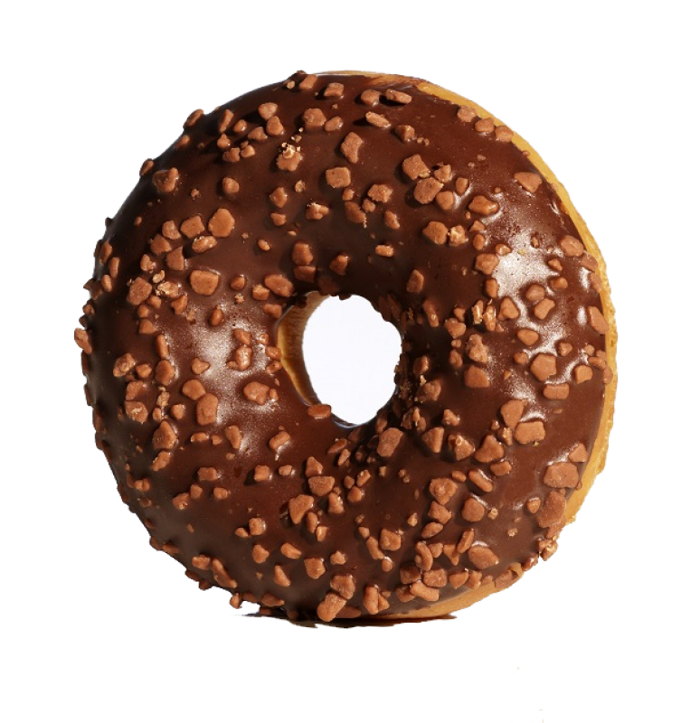 Donut choklad