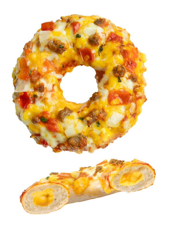 Pizza Donut Burger Style