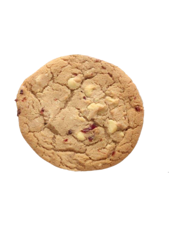 Cookie tranbär & vit choklad